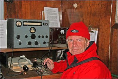 Radiokamer van Port Locroy